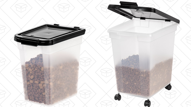 IRIS Nesting Pet Food Storage Container - Small, $5 after 15% couponIRIS Nesting Pet Food Storage Container - Medium, $8 after 15% couponIRIS Nesting Pet Food Storage Container - Large, $14 after 15% couponIRIS Nesting Pet Food Storage Container - XL, $25 after 15% coupon